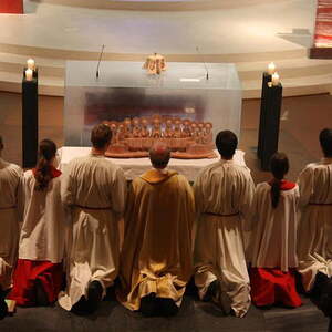 Abendmahlsmesse und Fußwaschung