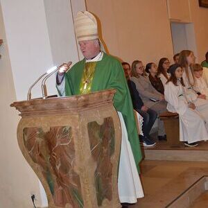 Bischof Manfred Scheuer bei seiner Festpredigt