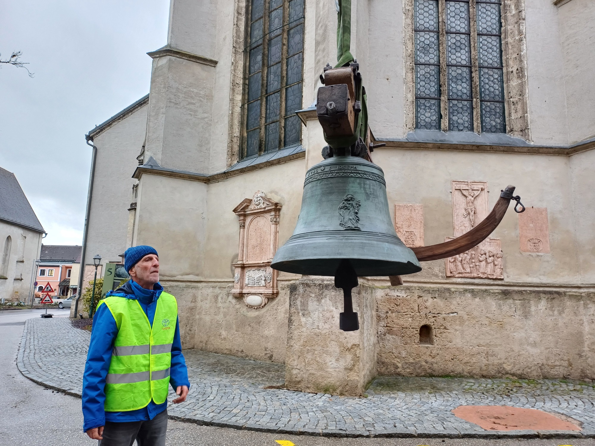 Die älteste Glocke des Geläutes St. Stephan