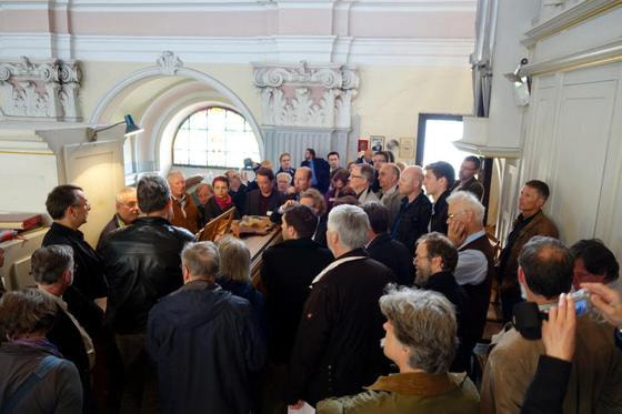 Orgelbesichtigung. © Stefanie Petelin