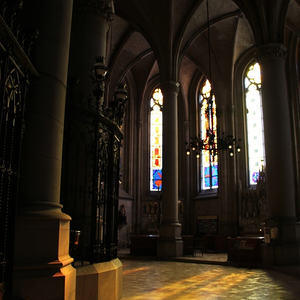 Stimmungsvolles Licht im Dom