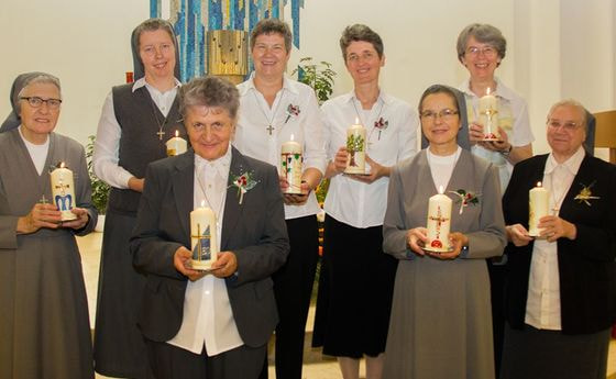 Die Professjubilarinnen der Don Bosco Schwestern