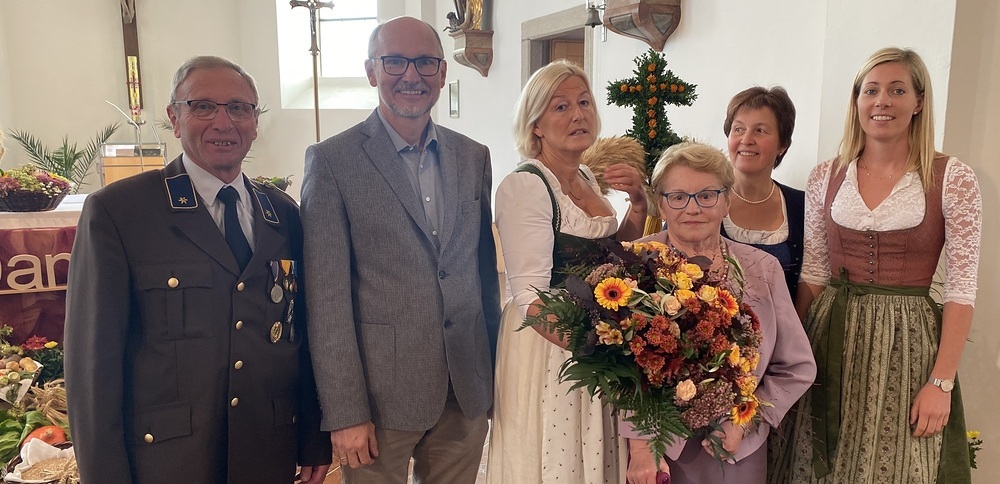 Ehrung von Maria Goldberger