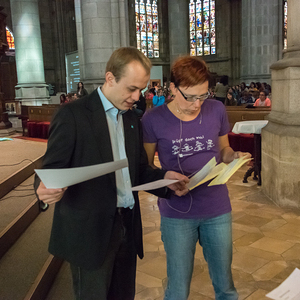 JuMiläum – Großes Kinderfest zu 70 Jahre Jungschar in Linz1.500 MinistrantInnen, Jungscharkinder und GruppenleiterInnen feierten am Samstag, 20. Mai 2017 den 70. Geburtstag der Katholischen Jungschar in der Linzer Innenstadt. Der gemeinsame Gottesdi