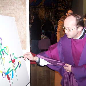 Wortgottesfeier der NMS vor Ostern