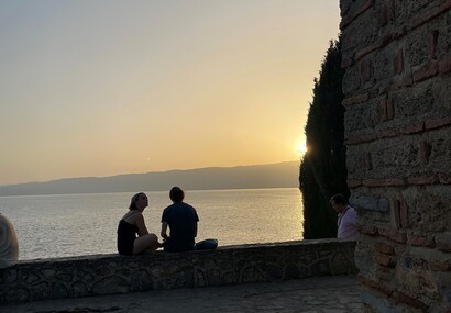 Blick auf den Ohridsee