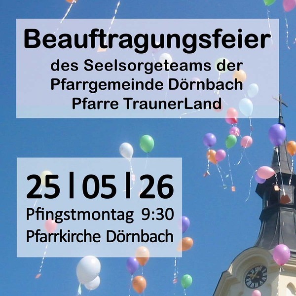 Seelsorgeteam Beauftragung