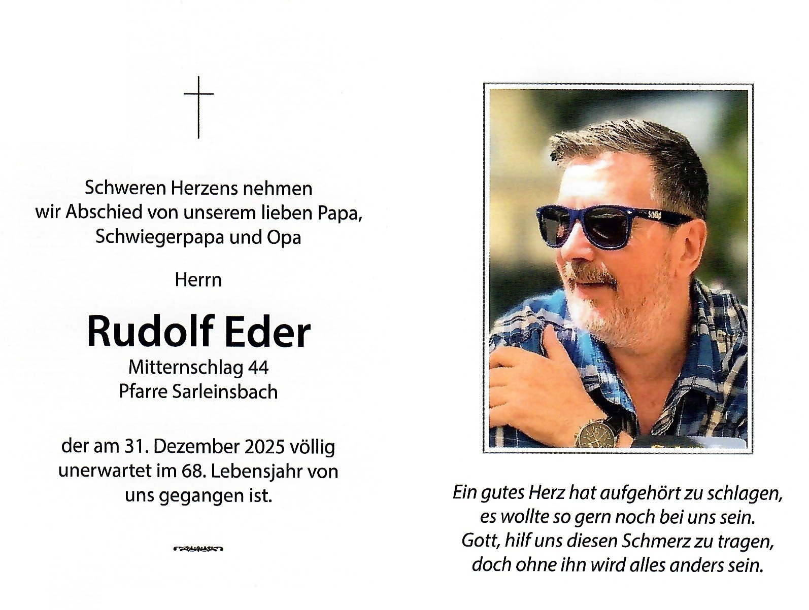 Rudolf Eder / Pfarre