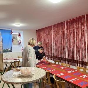 die fleißigen Helfer für den Pfarrball in Kleinmünchen