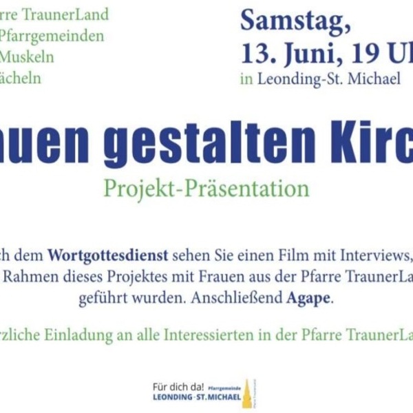 Frauen gestalten Kirche