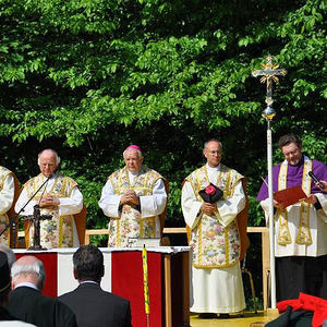 Gedenkfeier 200 Jahre Schlacht um Ebelsberg im Schloßpark