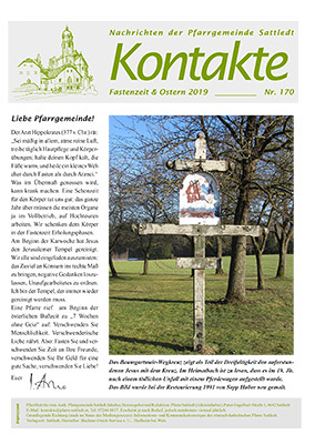 Ausgabe Nr. 170 Fastenzeit und Ostern 2019