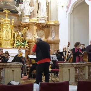 Einspielprobe für das musica sacra-Konzert „Erschallet, ihr Himmel, erfreue dich, Erde“