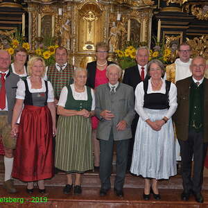 Patrozinium und Ehejubiläum in Eggelsberg