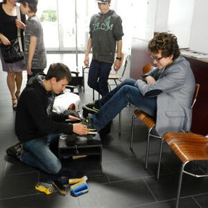 Vorstellung der Firmlinge und Pfarrcafé