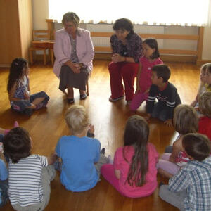 Abschied im Kindergarten