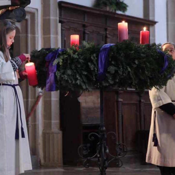 In der Pfarrgemeinde Kefermarkt - Advent 2015