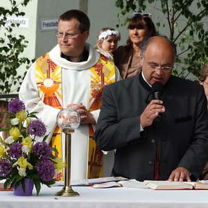 Fronleichnam 2016, Pfarre Neumarkt im Mühlkreis