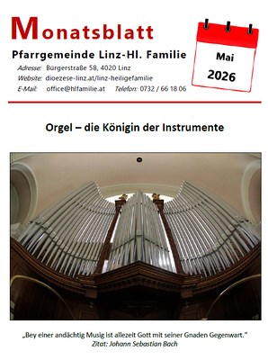 Monatsblatt Mai 2026