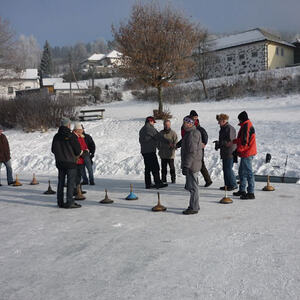 Eisstockschießen