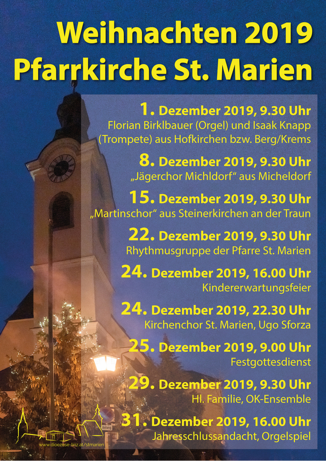 Plakat St. Marien