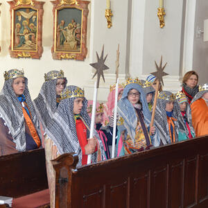 Dreikönigsmesse in der Pfarrkirche Kopfing