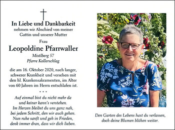 Leopoldine Pfarrwaller