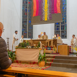 Abendmahlfeier in der Pfarrkirche am Gründonnerstag