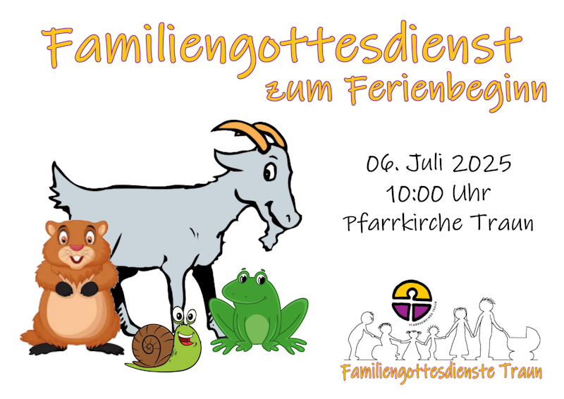 Familiengottesdienst zum Ferienbeginn
