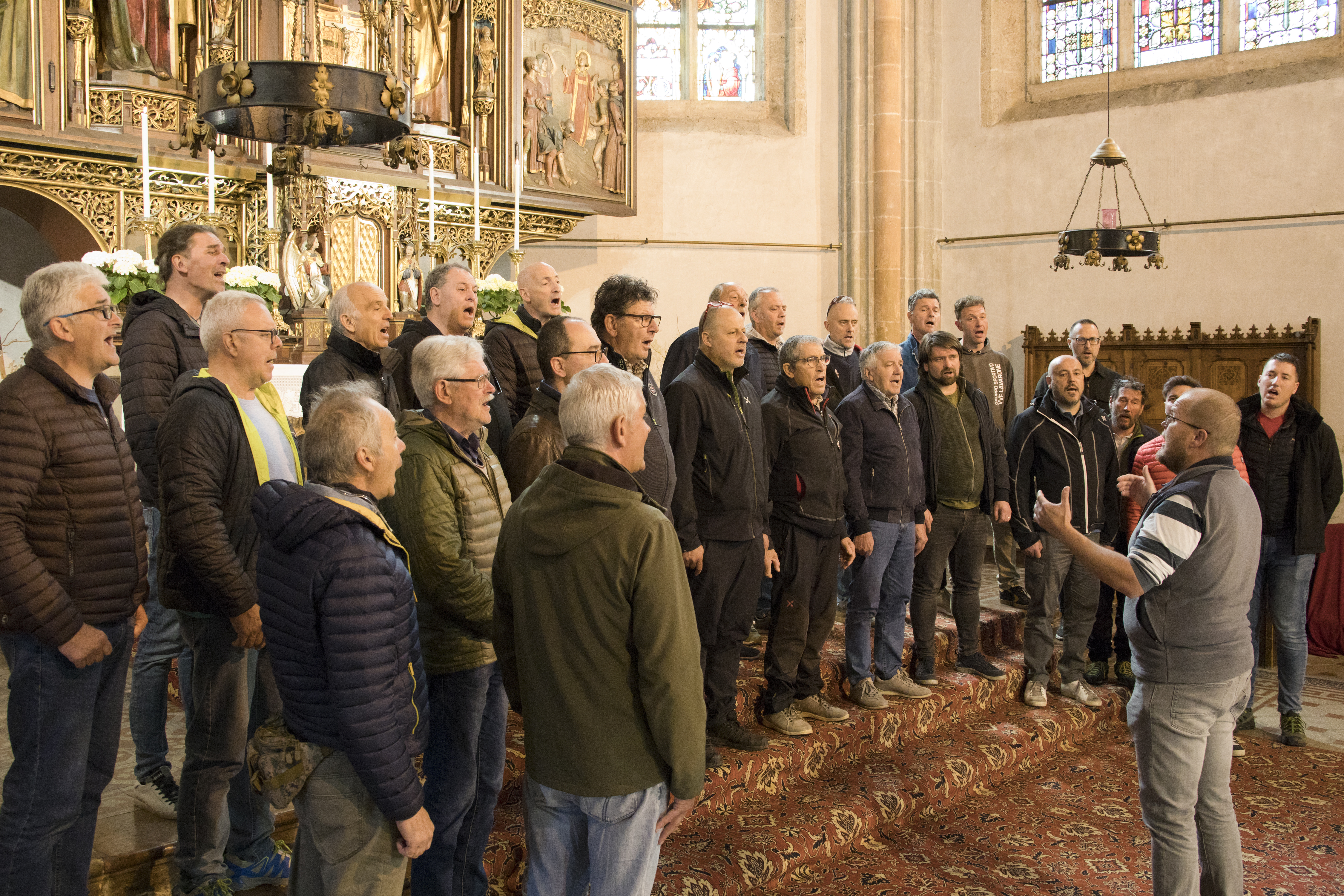 Männer-Chor aus Lavarone / Herbert Fink Männer-Chor aus Lavarone Mai 2023