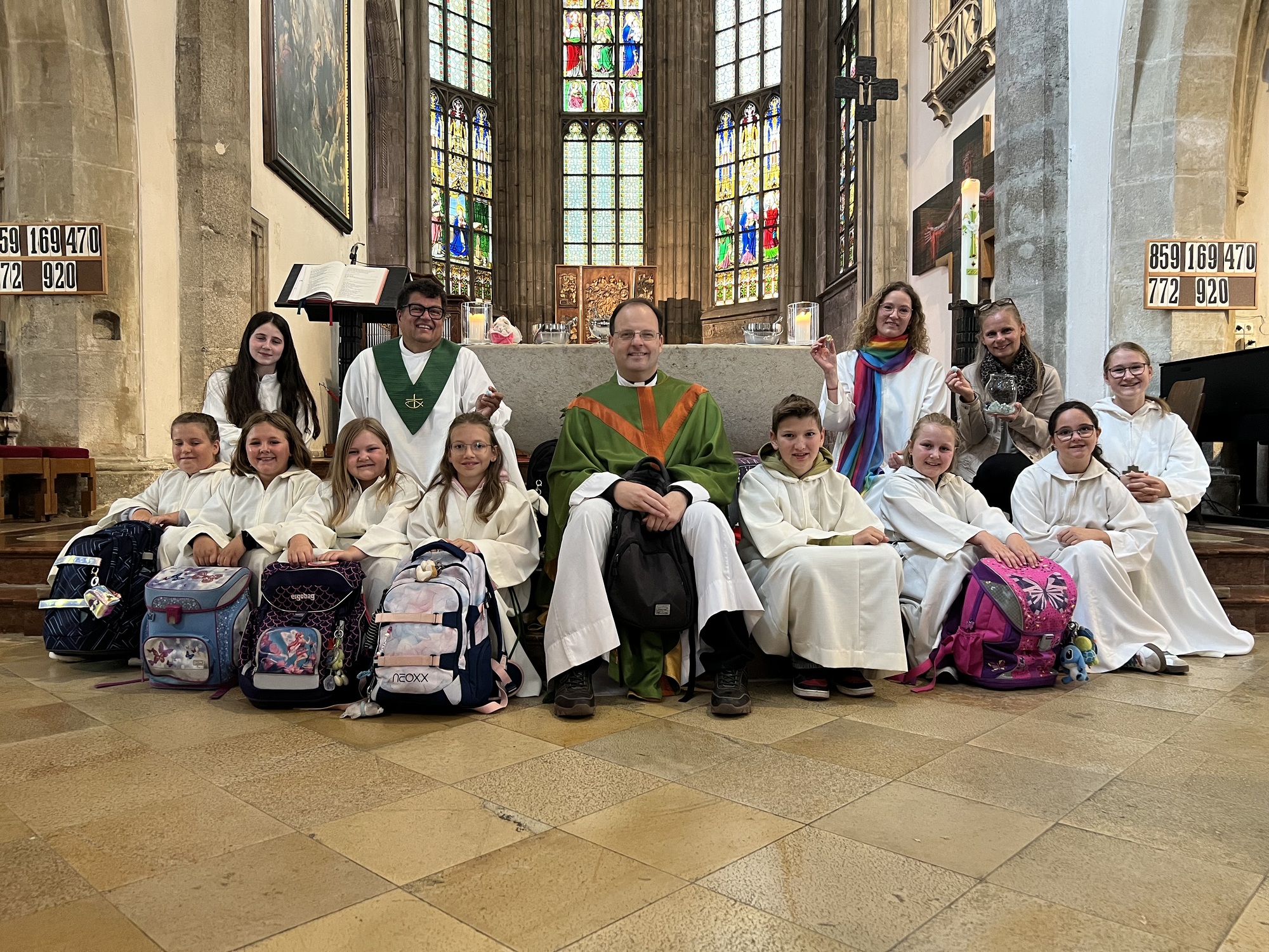 Schultaschen-Segnung / Pfarrgemeinde Stadt Freistadt Schultaschen-Segnung