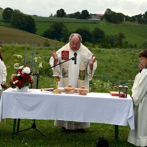 Feldmesse 150 Jahre Kreuzweg Felling