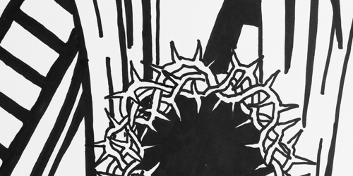  Jesus wird vom Kreuz abgenommen und in den Schoß seiner Mutter gelegt