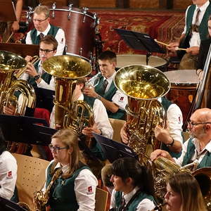 Kurz vor dem Konzert...