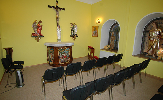 Anbetungskapelle der Pfarrkirche Kopfing