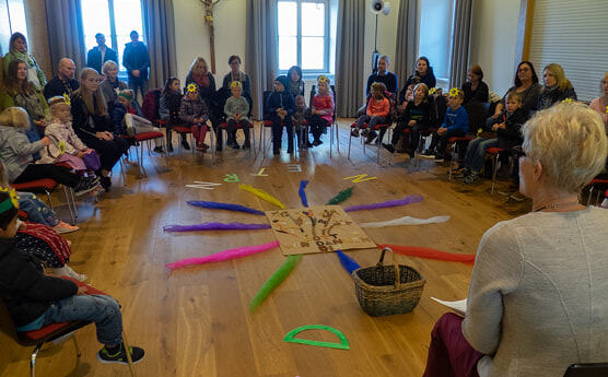 Kindererntedankfeier im Rahmen des Erntedankfestes der Pfarre Kopfing