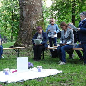 Maiandacht im Schlosspark