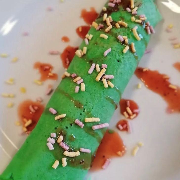 Giftgrün, aber trotzdem lecker!