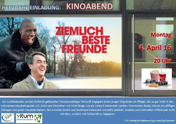 Einladung zum Kinoabend