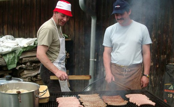 Pfarrfrühschoppen und SPIEGEL-Spielefest 2005