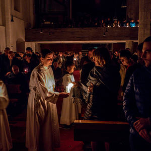 Osternacht in der Pfarrkirche Kirchdorf