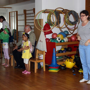 Abschied von Pfr. Wimmer im Kindergarten