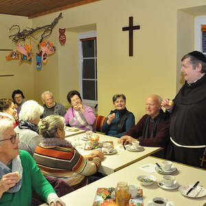 Dankesworte vom Pfarrer P. Georg OFM