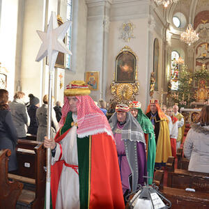 Dreikönigsmesse in der Pfarrkirche Kopfing