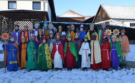 Sternsinger Gruppenfoto / Preslmaier Sternsinger Gruppenfoto