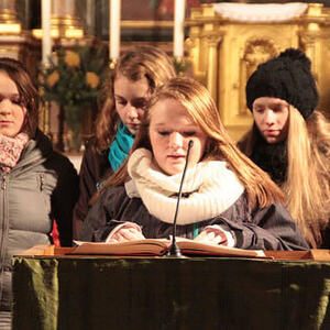 Vorstellungsgottesdienst der Firmkandidaten/innen