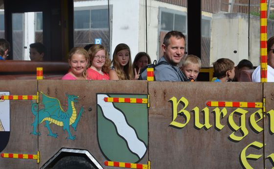 Burgenexpress brachte uns zur Ruine Prandegg