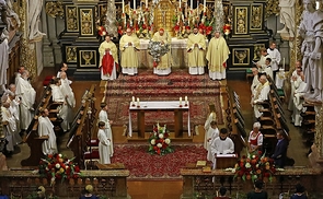 Festgottesdienst im Stift Schlierbach mit Kardinal Christoph Schönborn