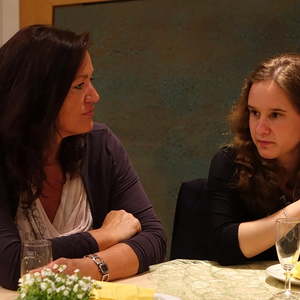 ... sich austauschen...