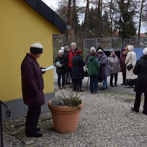 Ankunft bei der Bründlkapelle